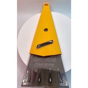 Car Ice Window Scraper Vintage 90s Made In USA By Detailed Designs 7" Frost Snow